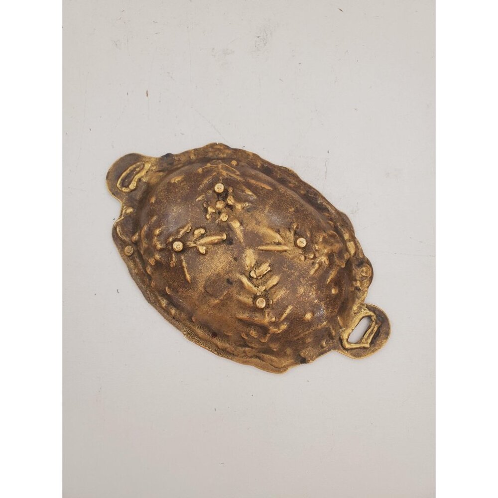 Vintage / BRASS SOAP DISH / Solid Brass Soap Holder Soap Dispenser Vintage - Picture 4 of 10